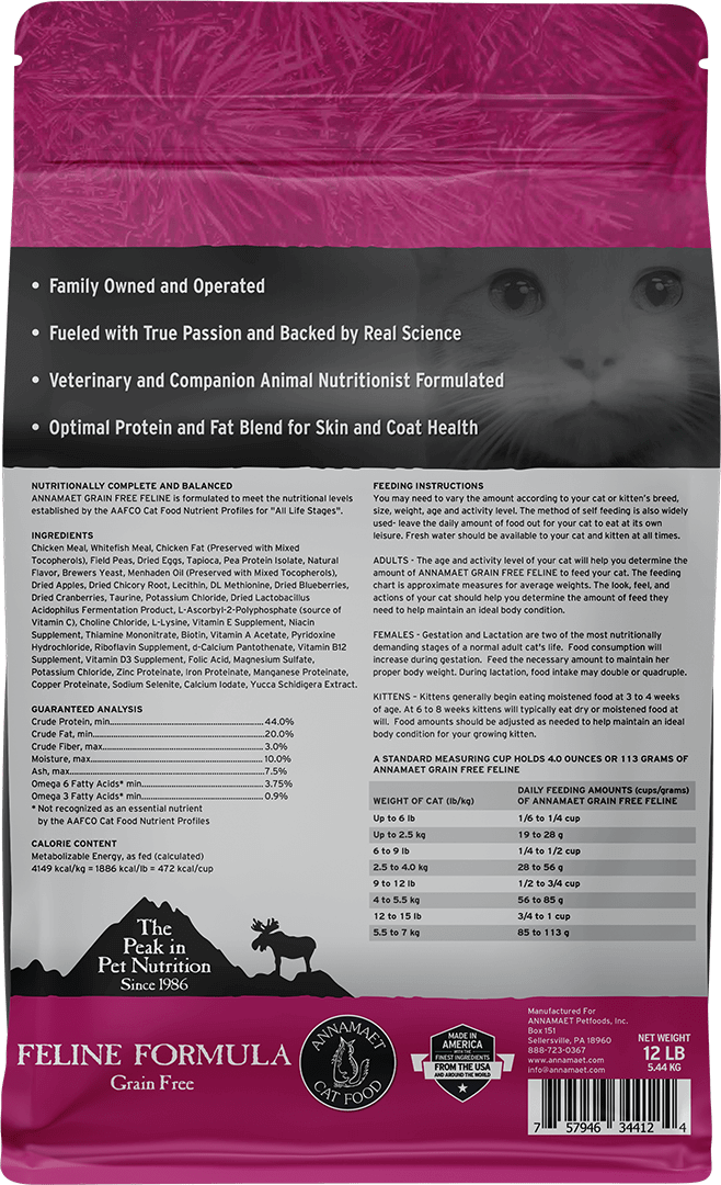 Annamaet Grain Free Chicken & Fish Cat Food