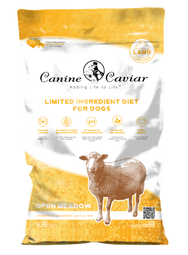 Canine Caviar Alkaline Dog Food Open Meadow
