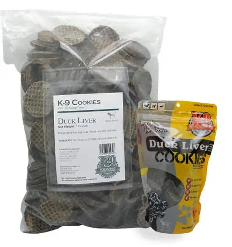 K-9 Kraving Duck Liver Cookies