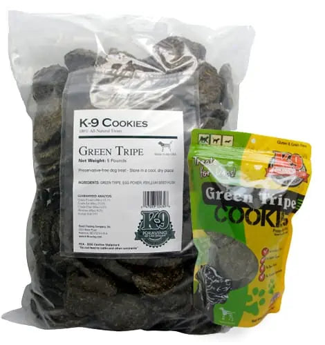 K-9 Kraving Green Tripe Cookies