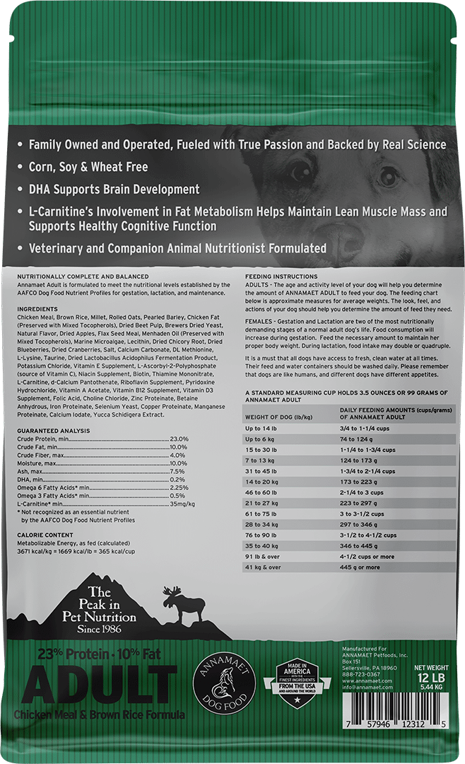 Annamaet Adult Dog Food