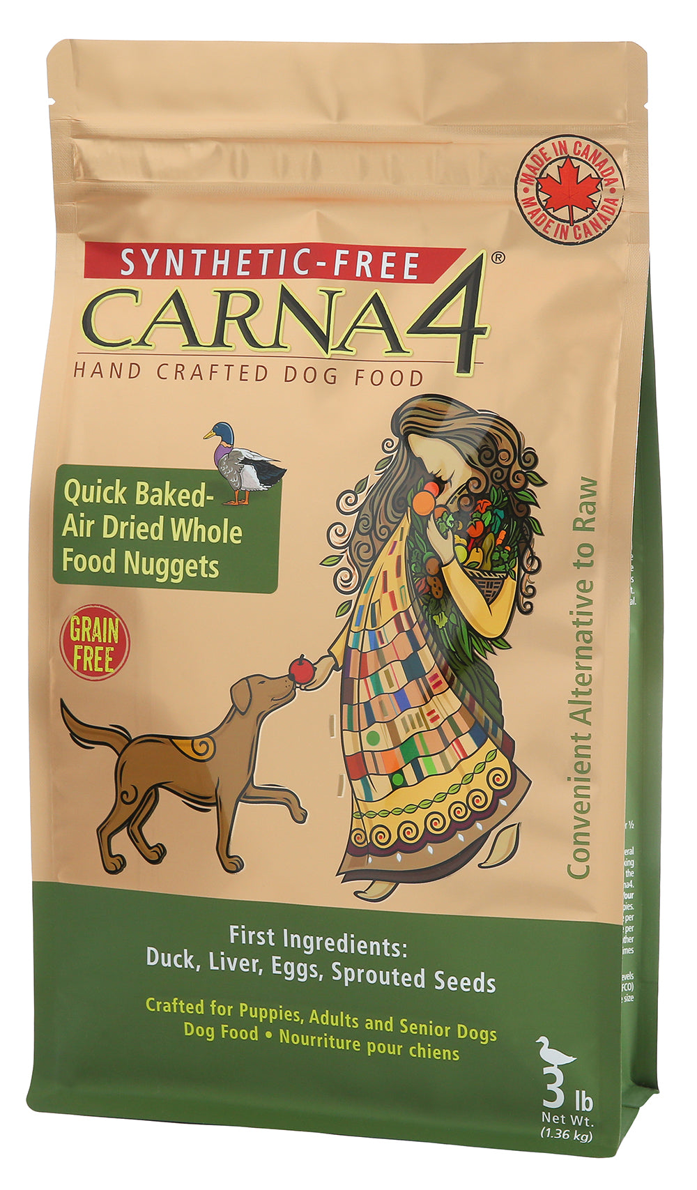 Carna4 Dog Food Grain-Free Duck