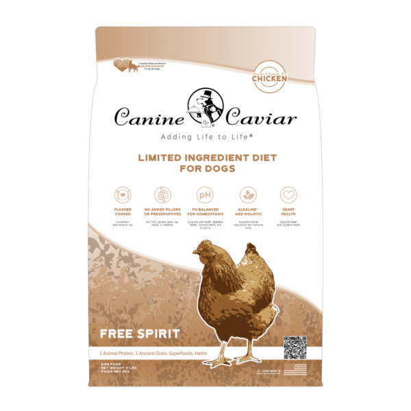 Canine Caviar Alkaline Dog Food Free Spirit