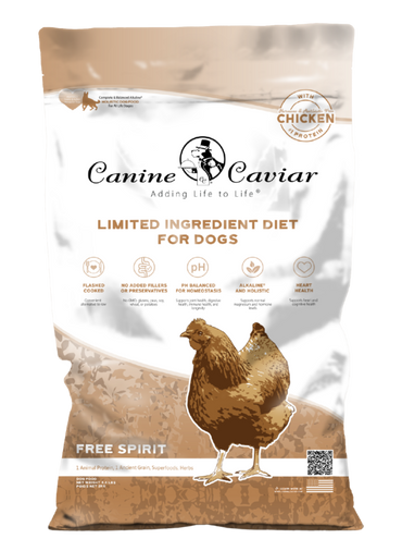 Canine Caviar Alkaline Dog Food Free Spirit