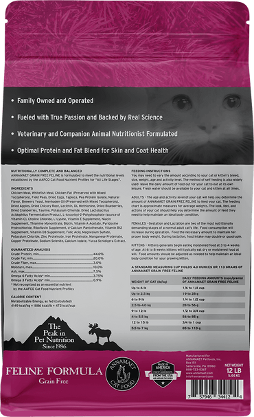 Annamaet Grain Free Chicken & Fish Cat Food