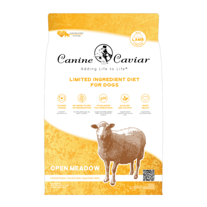 Canine Caviar Alkaline Dog Food Open Meadow