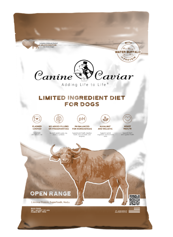 Canine Caviar Alkaline Grain Free Dog Food Open Range