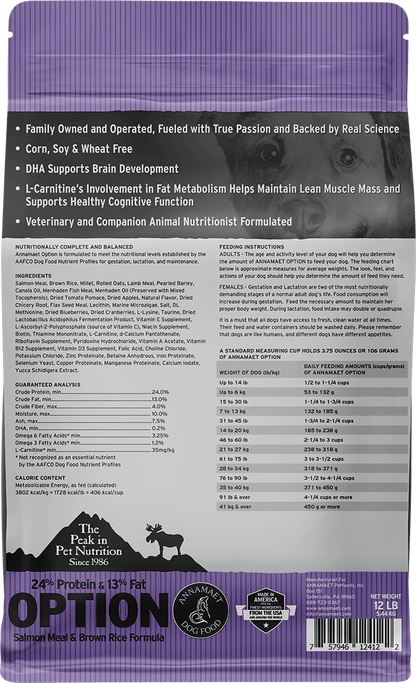 Annamaet Option Dog Food
