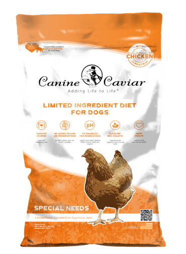 Canine Caviar Alkaline Dog Food Special Needs Chicken Formula