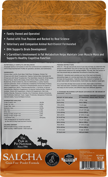 Annamaet Grain Free Salcha Formula