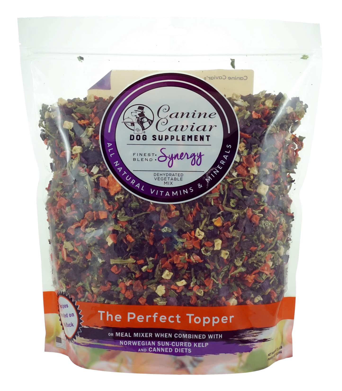Canine Caviar Synergy Dehydrated Veggie Mix