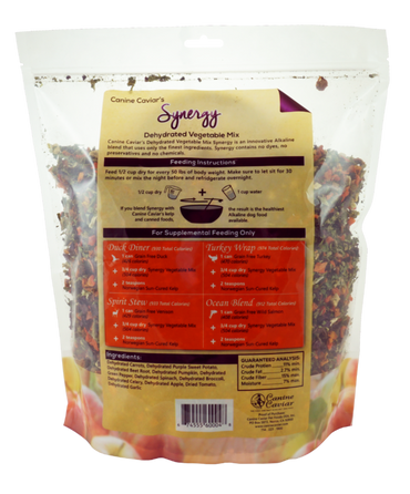 Canine Caviar Synergy Dehydrated Veggie Mix