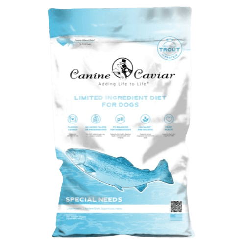 Canine Caviar Alkaline Dog Food Special Needs Trout Formula