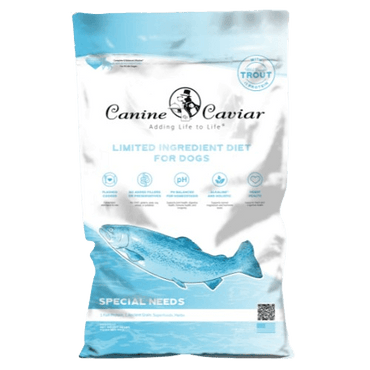 Canine Caviar Alkaline Dog Food Special Needs Trout Formula