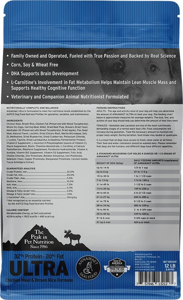 Annamaet Ultra Dog Food