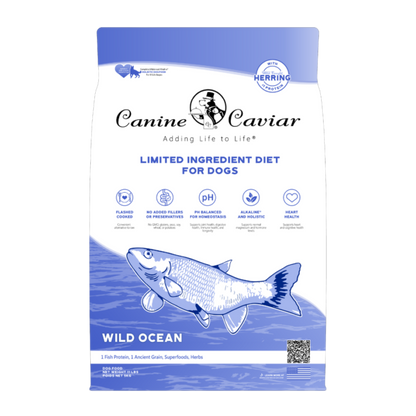 Canine Caviar Alkaline Dog Food Grain Free Wild Ocean