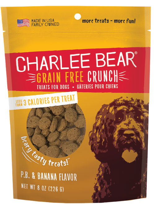 Charlee Bear Grain Free Crunch - Peanut Butter & Banana